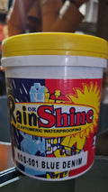 Rain or Shine Elastomeric Waterproofing paint 1L Color (BLUE DENIM)
