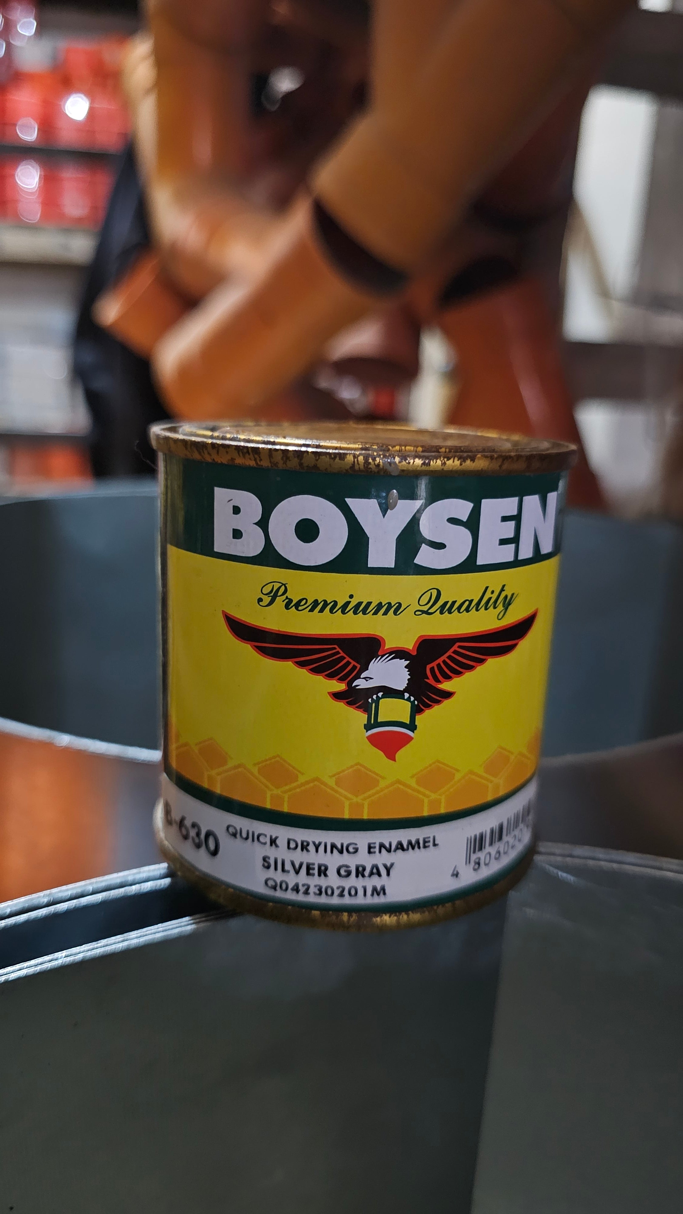 Boysen QDE 1/4L Color (SILVER GRAY)