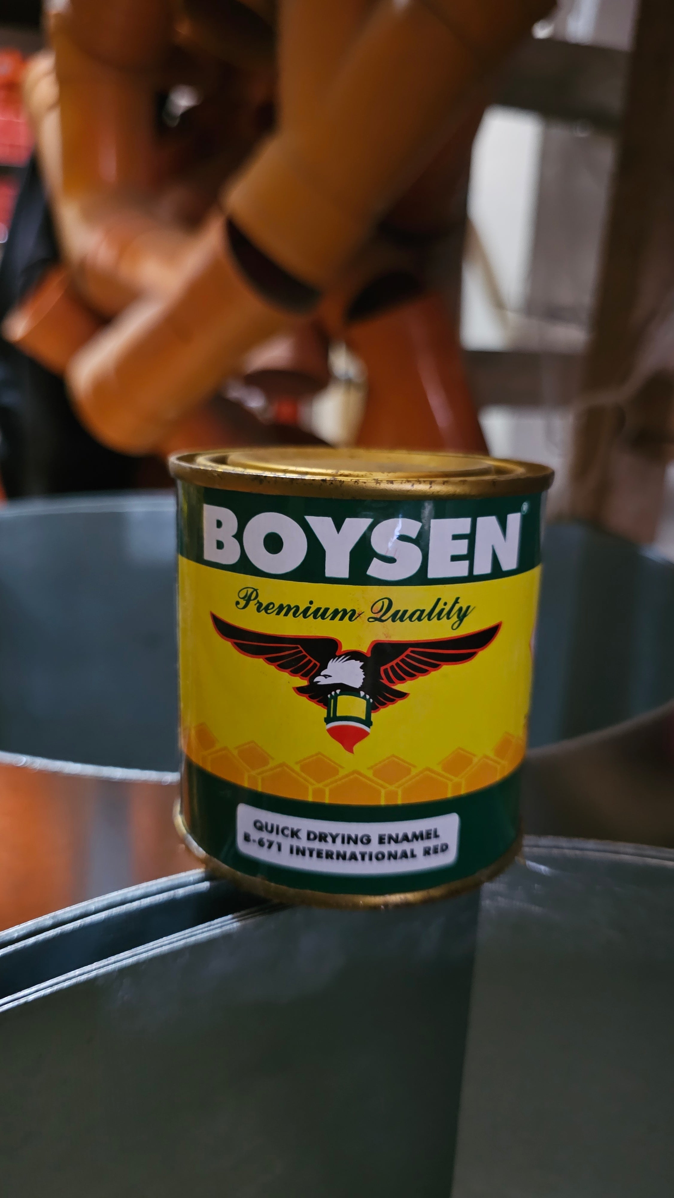 Boysen QDE 1/4L Color (INTERNATIONAL RED)
