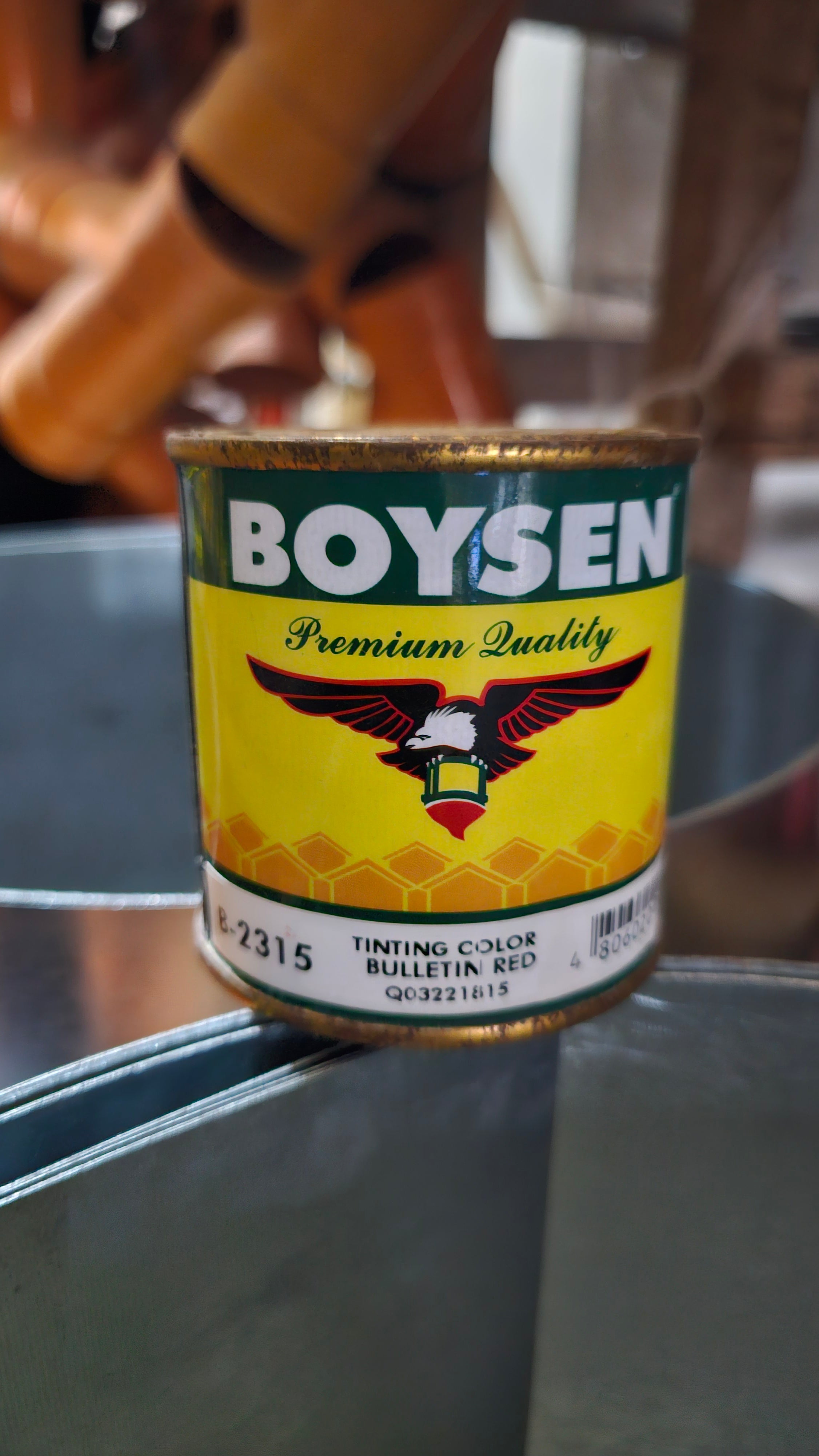 Boysen Enamel Tinting 1/4L Color (BULLETIN RED)