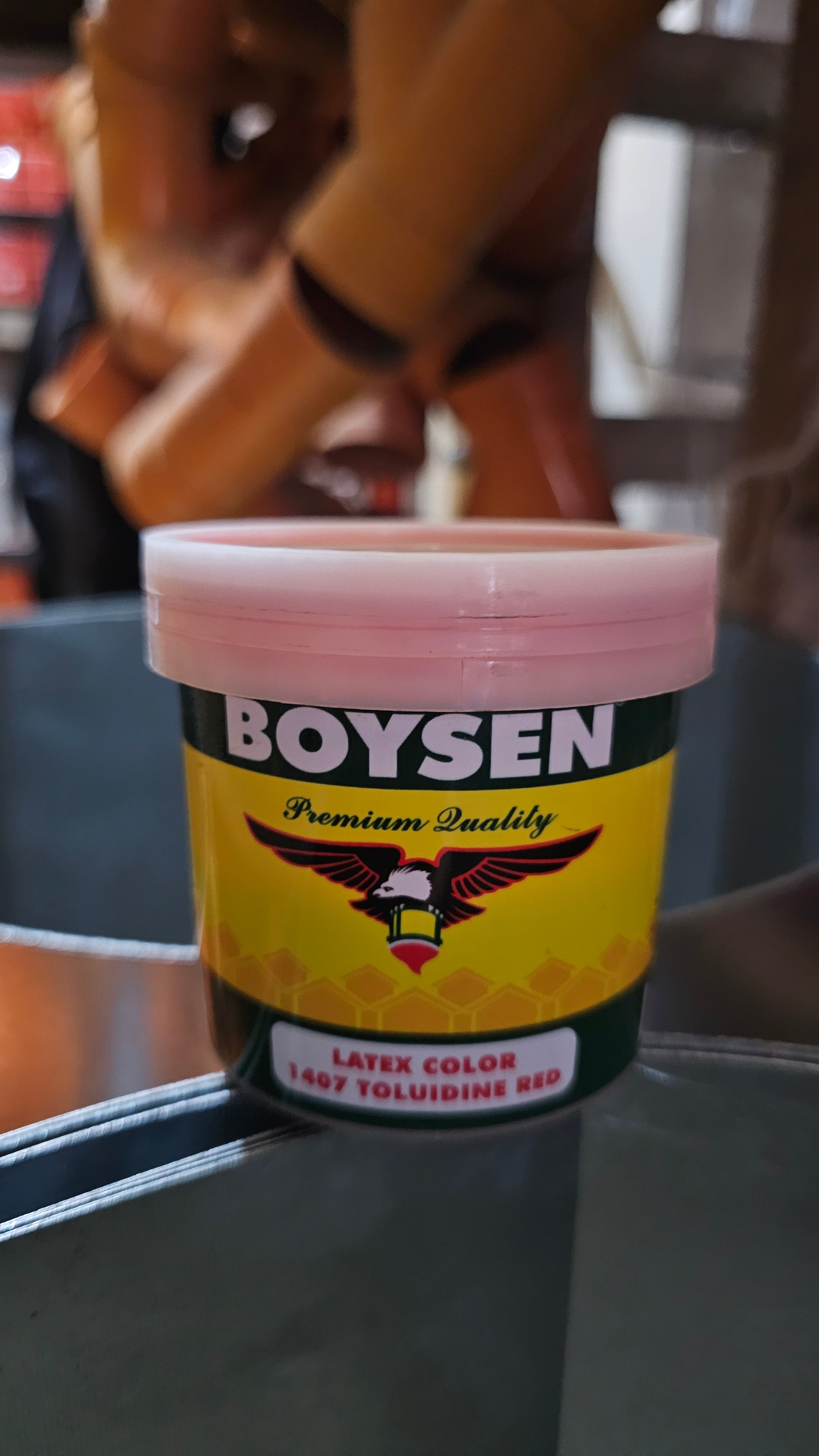 Boysen Latex 1/4L Color (TOLUIDINE RED)