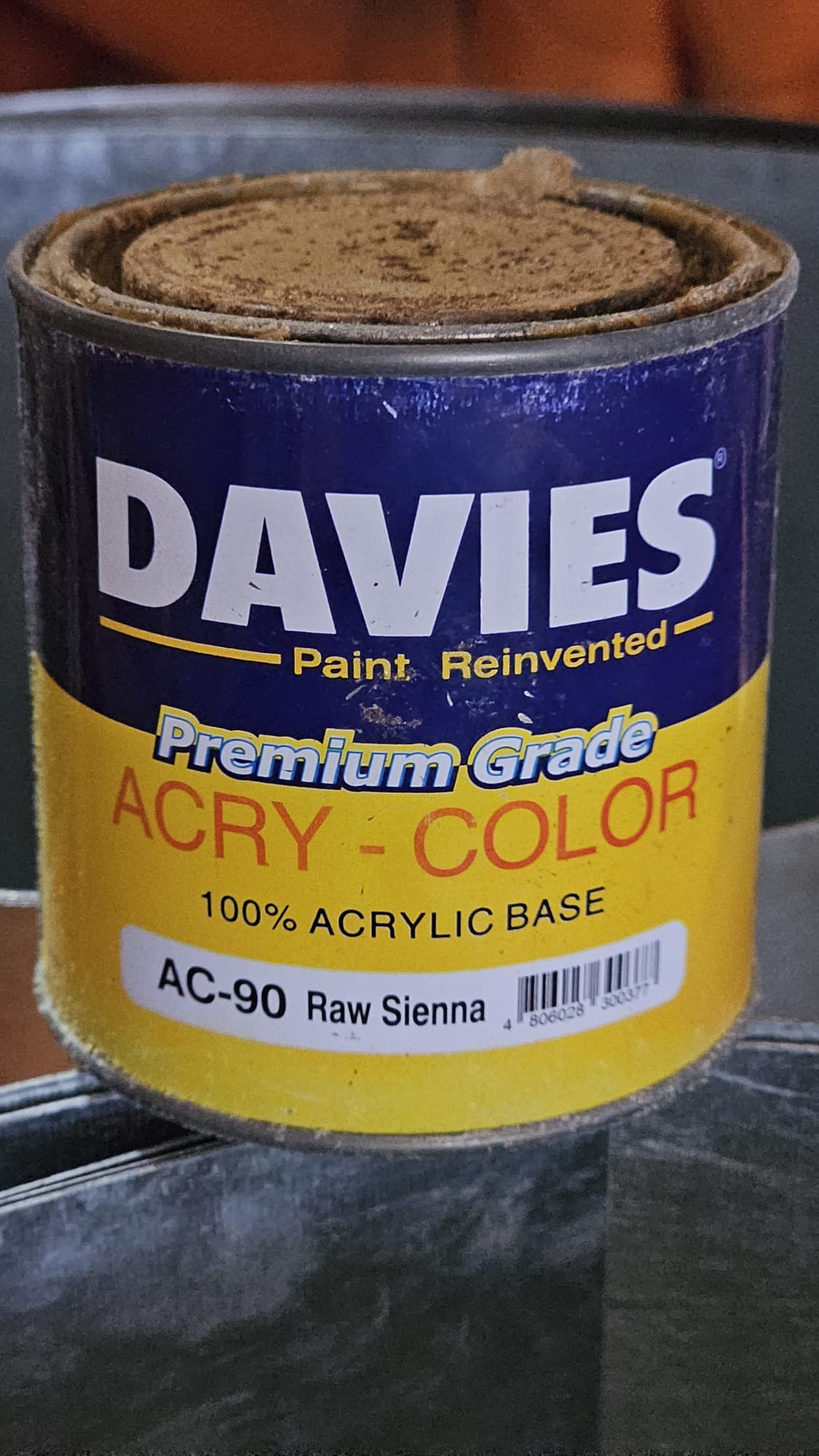 Davies Latex Tinting 1/4L Color (RAW SIENA)
