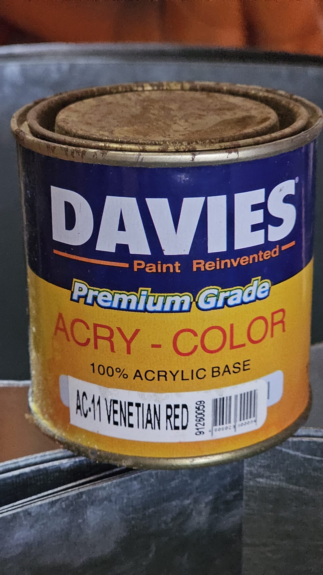 Davies Latex Tinting 1/4L Color (VENETIAN RED)