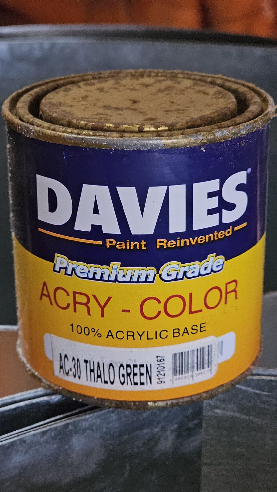 Davies Latex Tinting 1/4L Color (THALO GREEN)