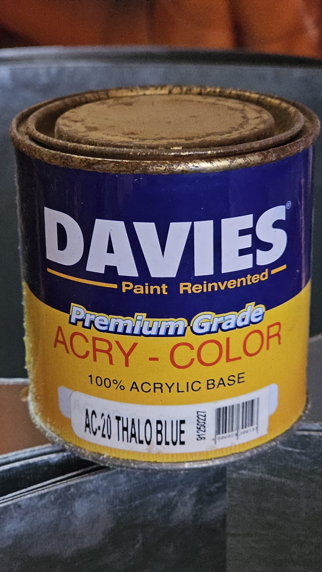 Davies Latex Tinting 1/4L Color (THALO BLUE)