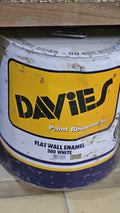 Davies Flat Wall Enamel 4-Gallon Color (WHITE)