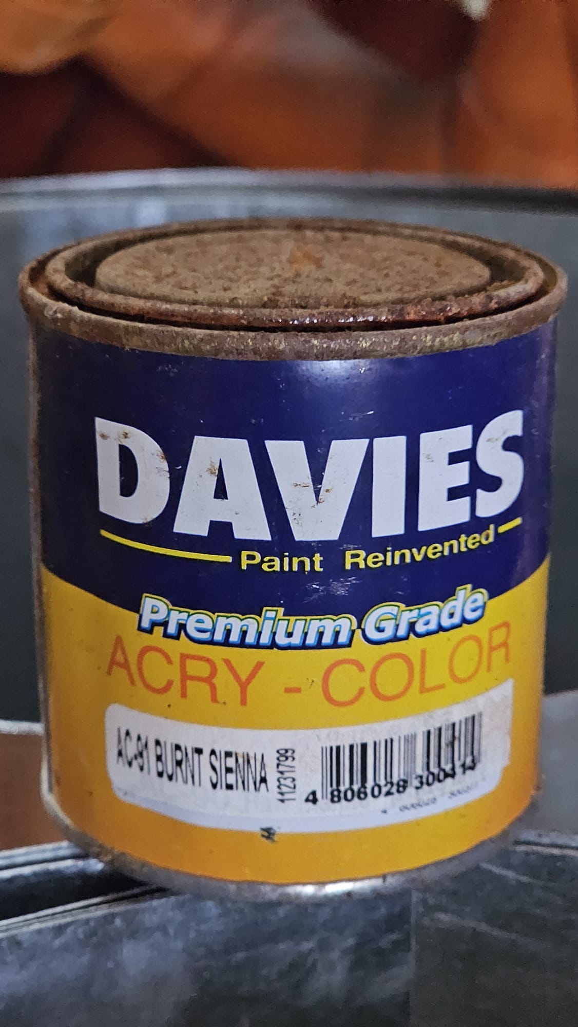 Davies Latex Tinting 1/4L Color (BURNT SIENA)