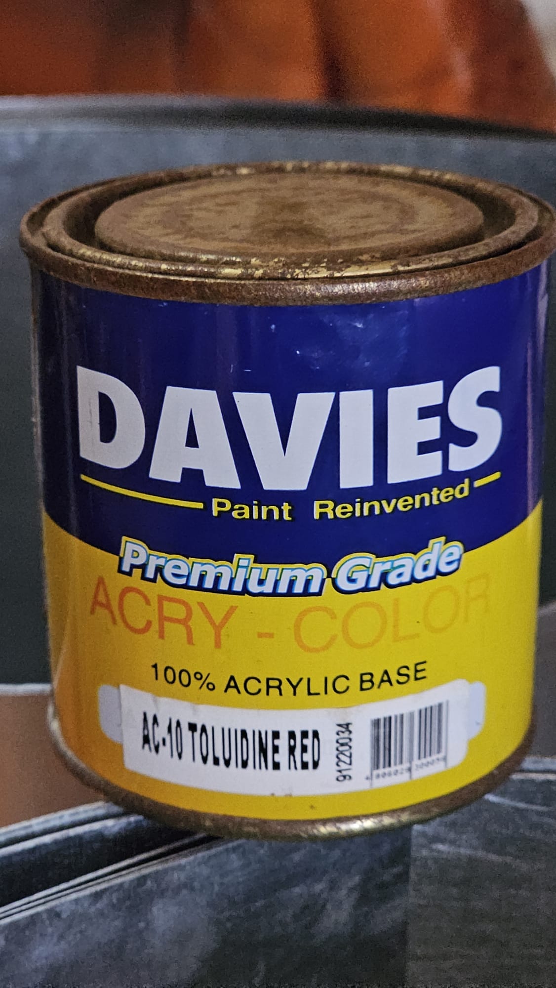 Davies Latex Tinting 1/4L Color (TOLUIDINE RED)