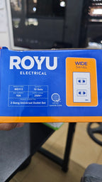 Universal Outlet 2 Gang-wide series (ROYU)