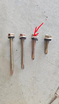 Tex screw for steel 1 1/2"