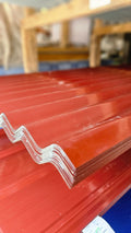 CORROGATED ROOFING GI (red) g0.50 x 8'