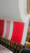 Trapal Single-Stripe Red/White