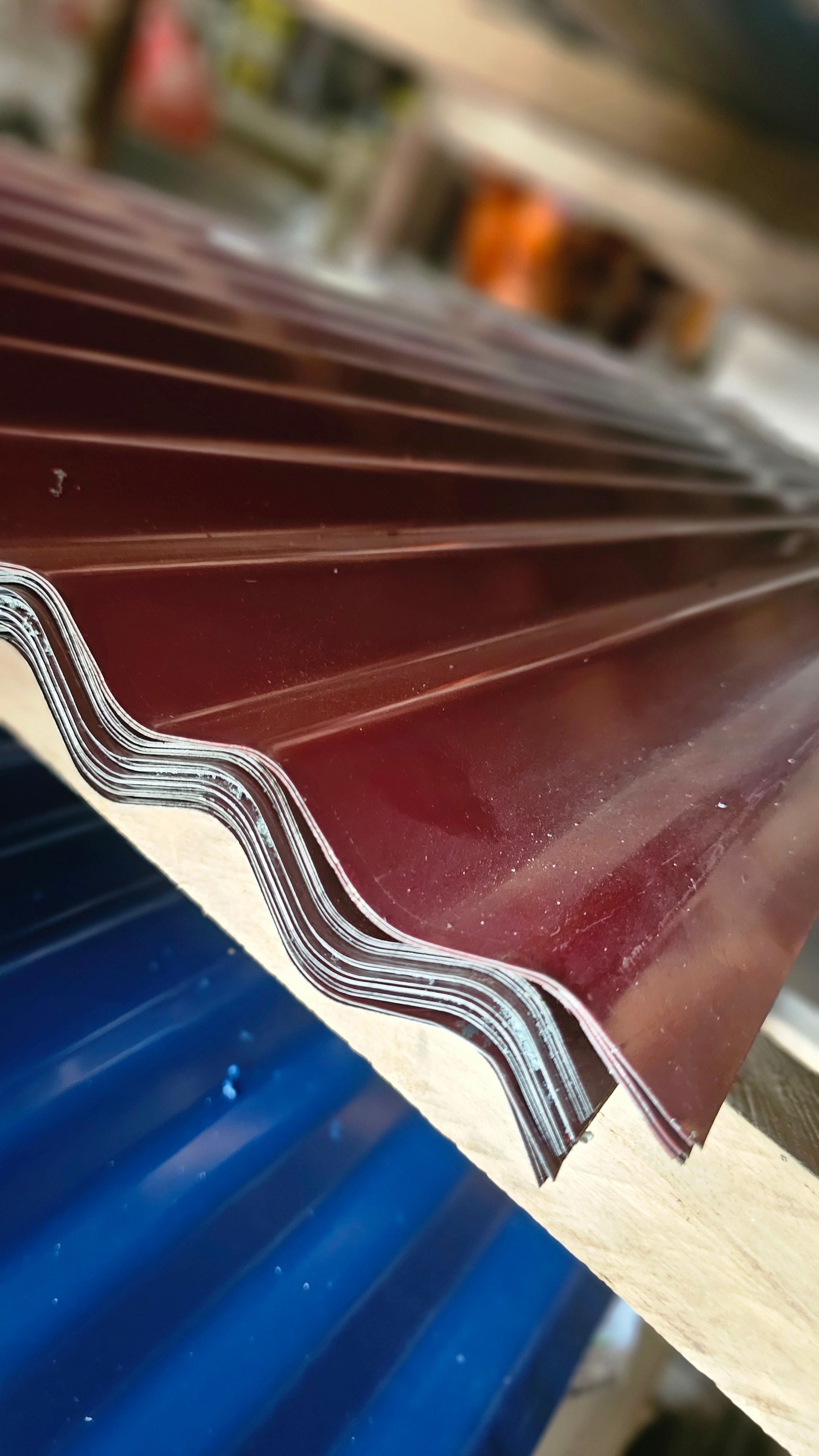 CORROGATED ROOFING GI (red) g0.50 x 10'