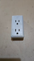 Flat w/ ground socket 2-Gang (FOCUS)