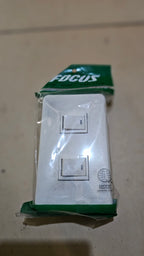 Switch 2 Gang-wide series w/ reflector (FOCUS)