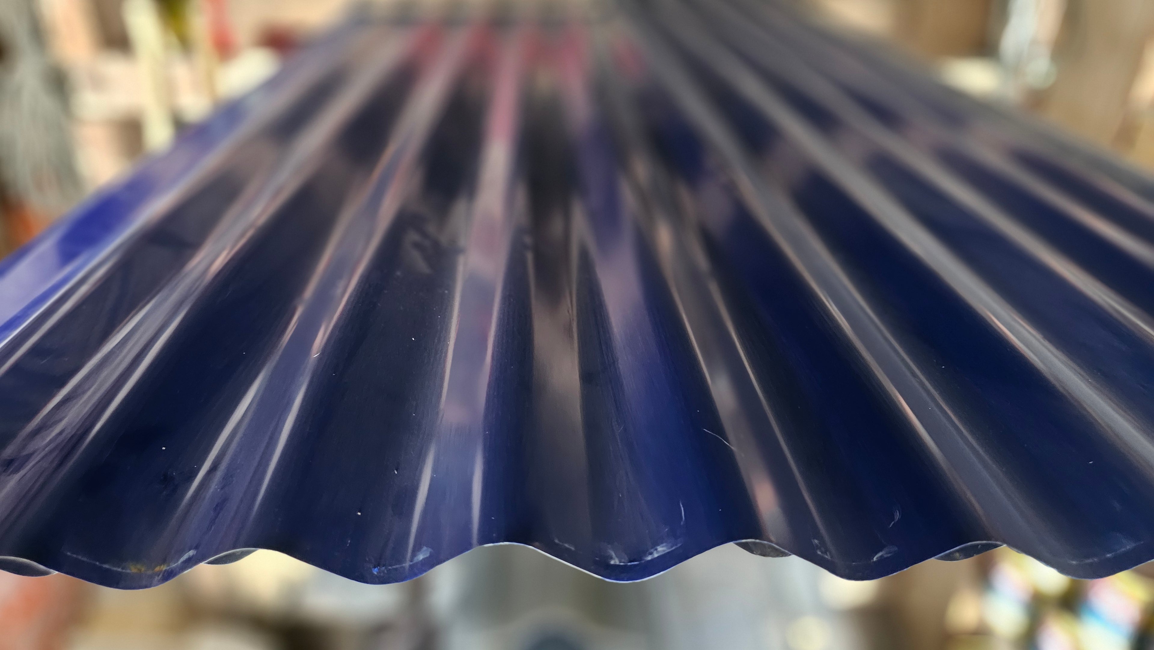 CORROGATED ROOFING GI (blue) g0.50 x 12'