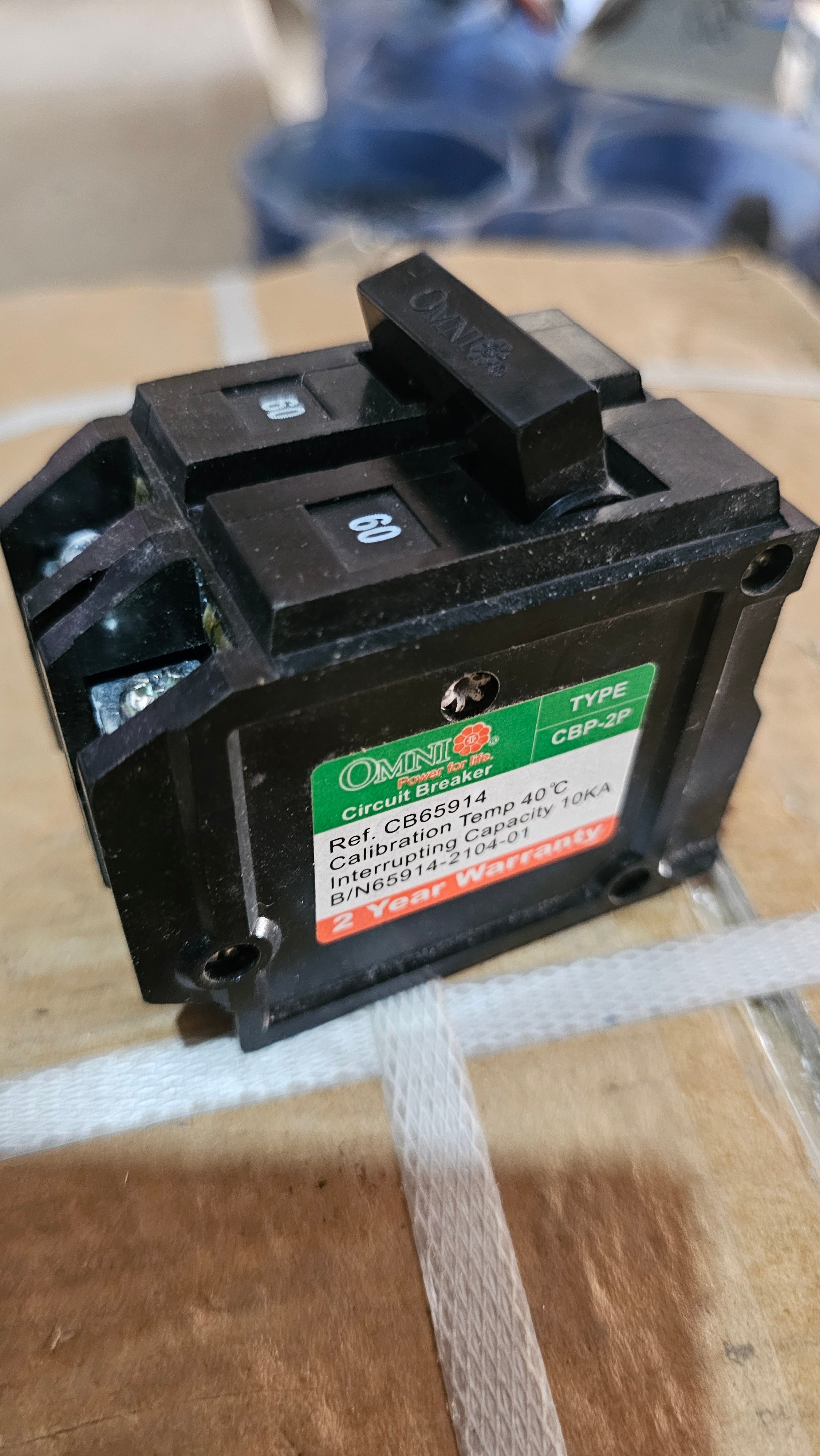 Plug-In Circuit Breaker 60A (OMNI)