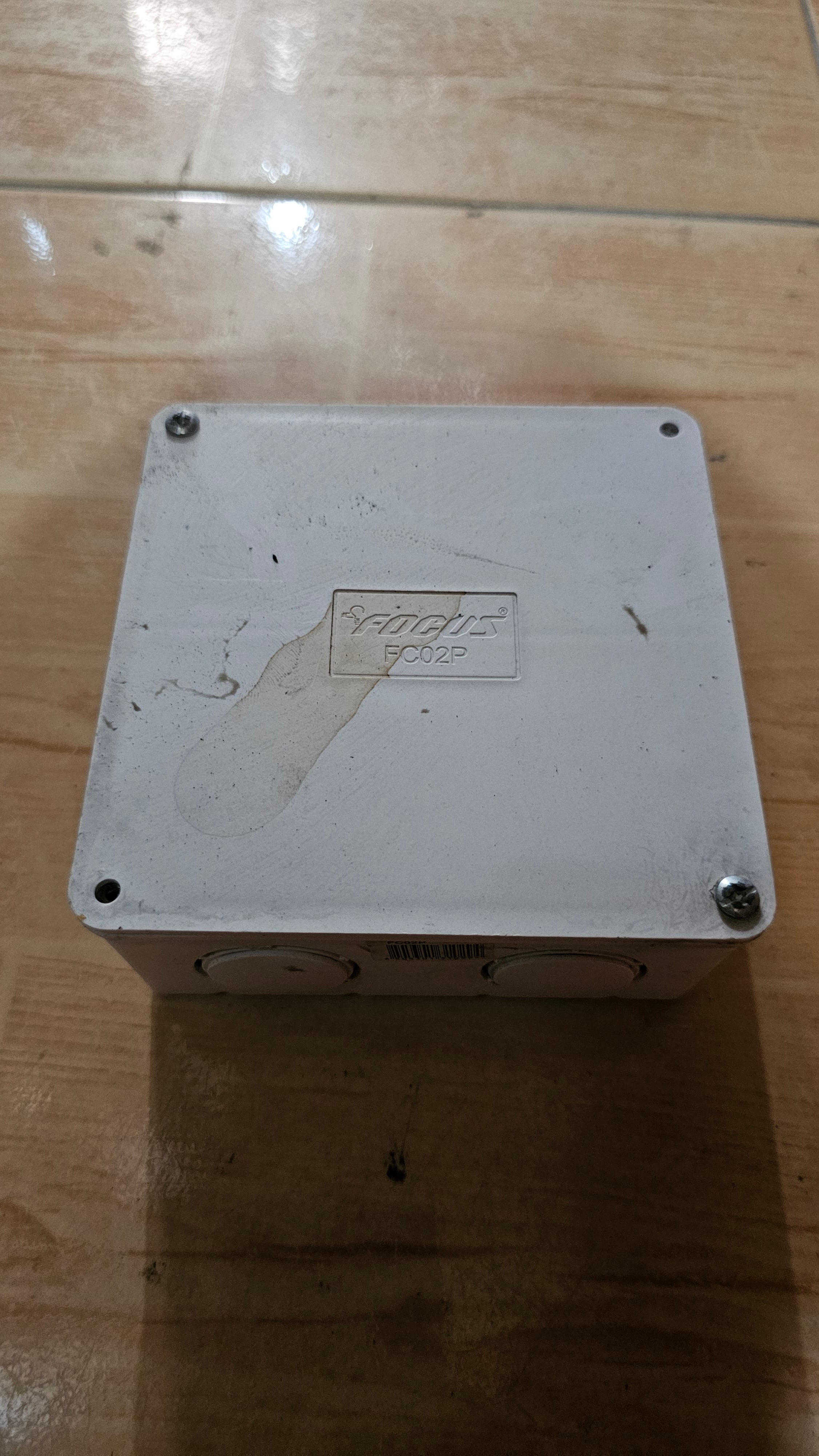 Square Box 4x4 white