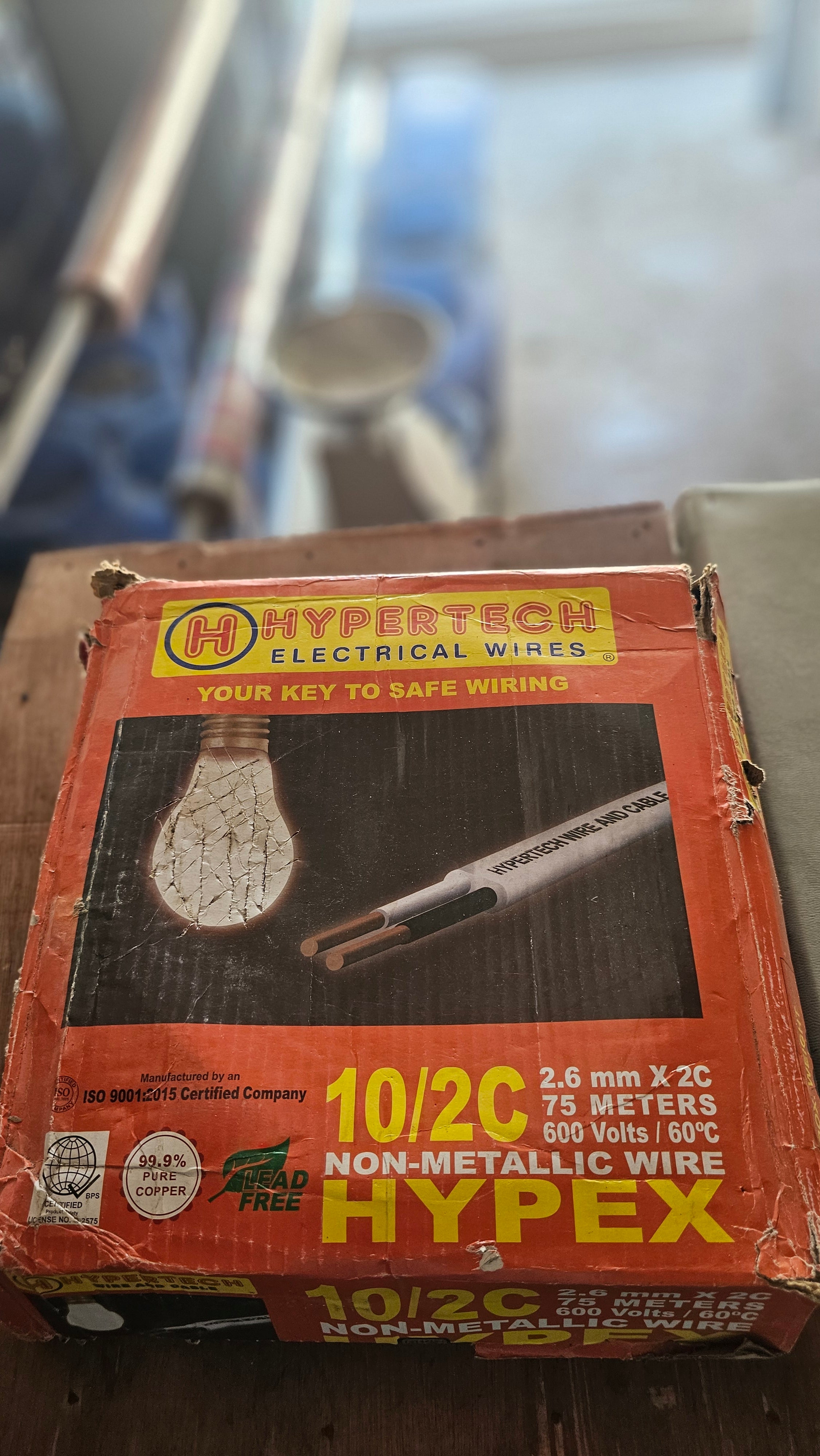 PDX wire (HYPERTECH) #10/2 /meter
