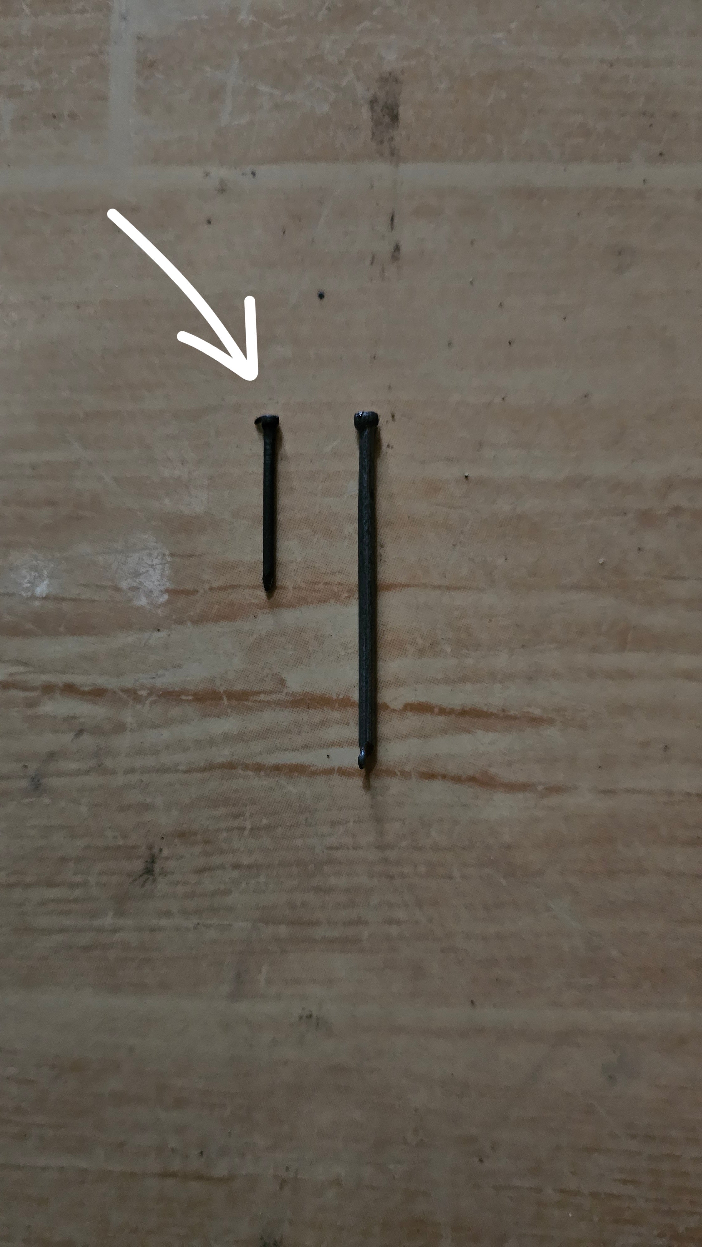 Finishing Nails 1" /kilo