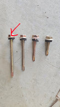 Tex screw for steel 2 1/2"