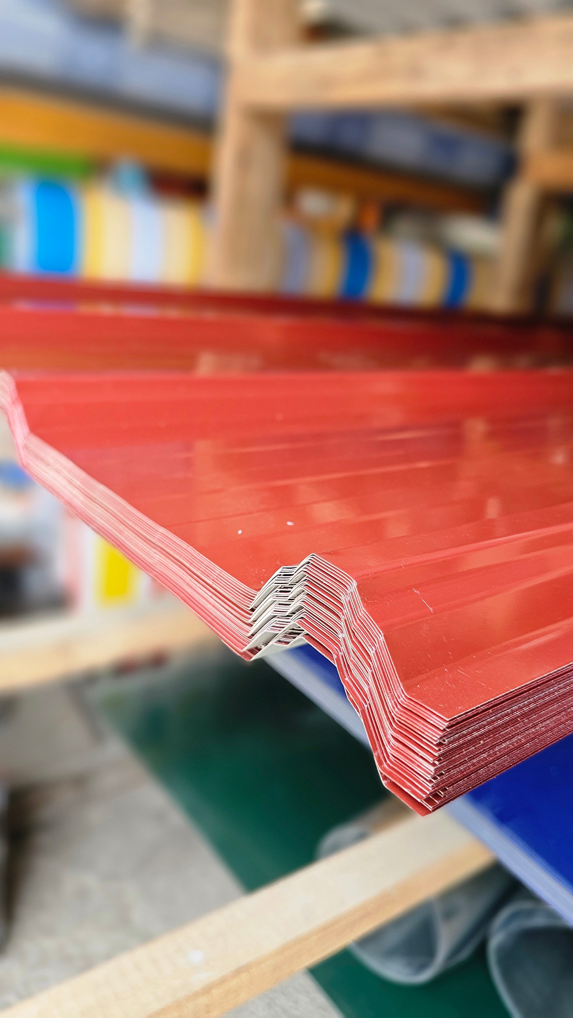 RIBTYPE ROOFING GI (red) g0.50 x 12'