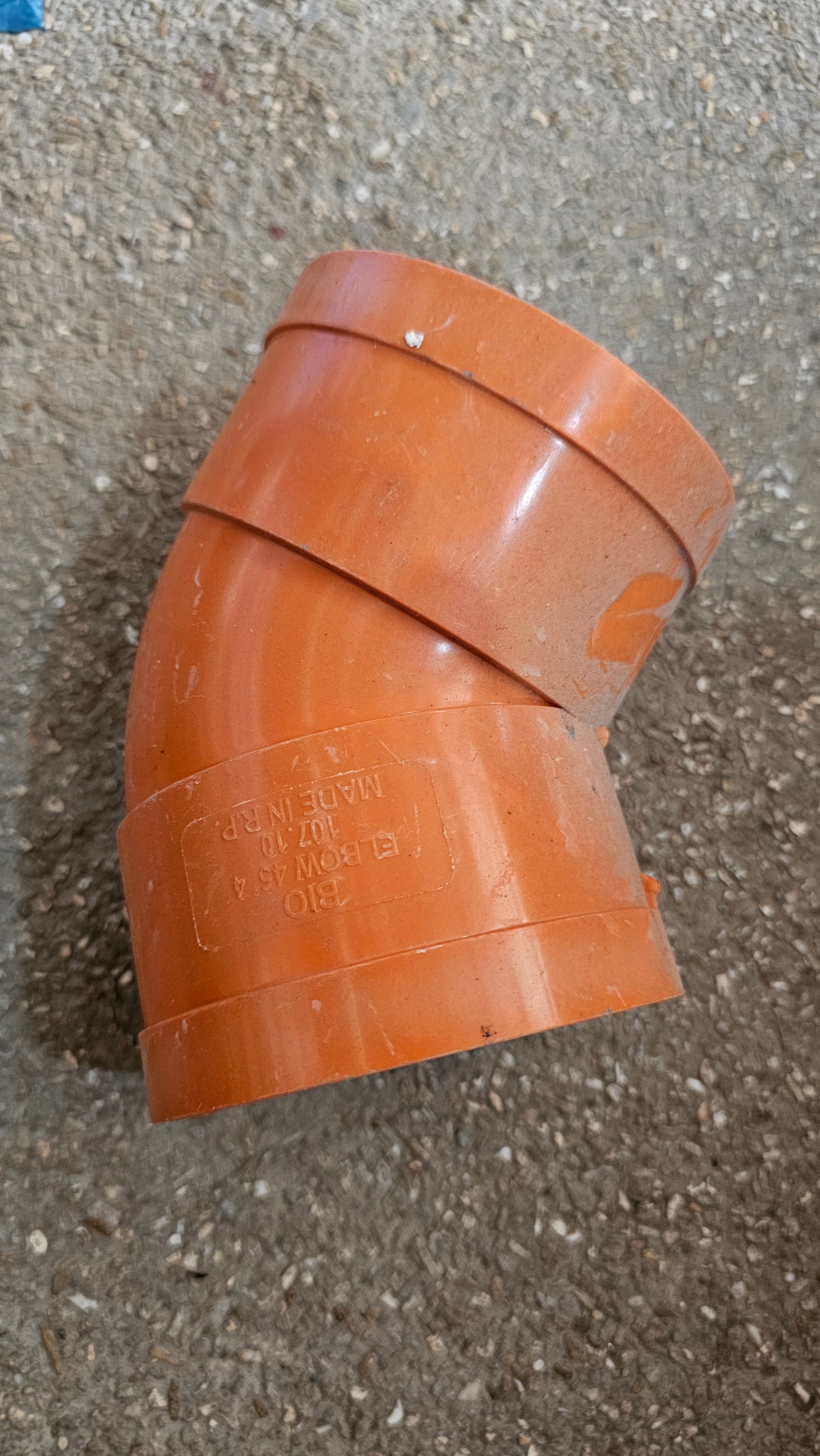 Drainage Fittings 4" ELBOW 45°