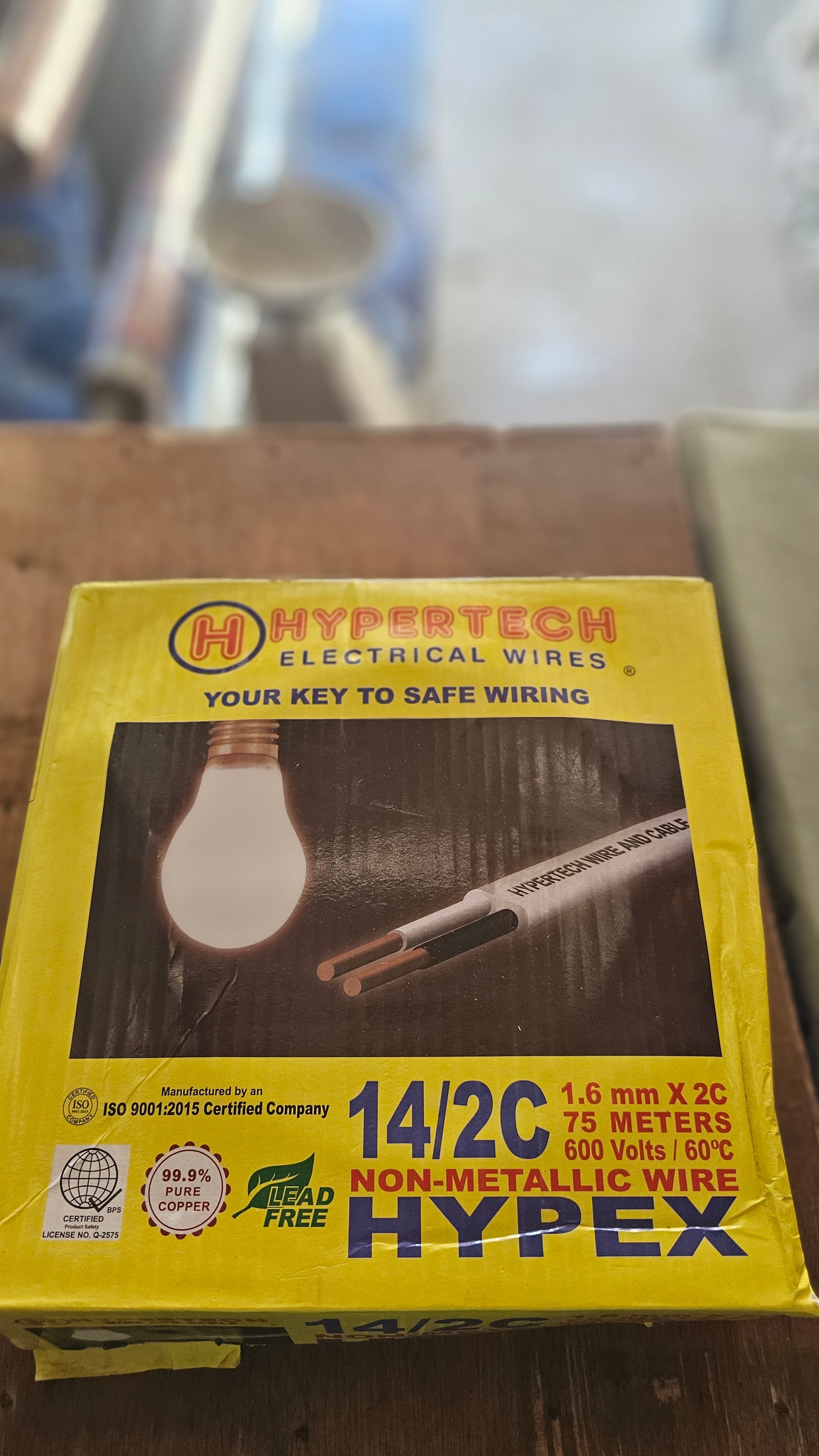 PDX wire (HYPERTECH) #14/2 /meter